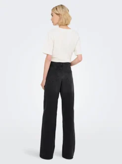 JDYFELINA-FINA Cintura alta Corte wide leg Vaqueros