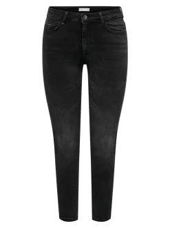 JDYFINA Cintura media Corte skinny Largo hasta los tobillos Vaqueros