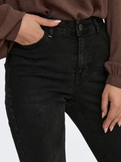 JDYFINA Cintura media Corte skinny Largo hasta los tobillos Vaqueros