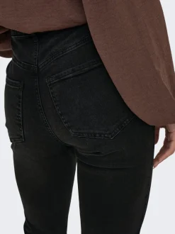 JDYFINA Cintura media Corte skinny Largo hasta los tobillos Vaqueros