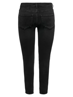 JDYFINA Cintura media Corte skinny Largo hasta los tobillos Vaqueros