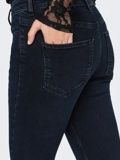 JDYFINA Cintura media Corte skinny Largo hasta los tobillos Vaqueros
