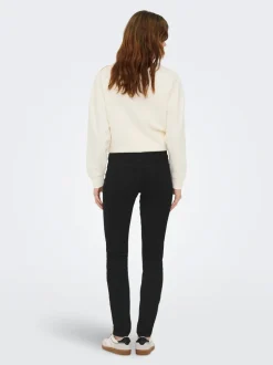 JDYFINA Talle medio Corte skinny Vaqueros