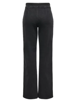 JDYGEGGO Cintura alta Corte wide leg Vaqueros