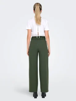 JDYGEGGO Corte wide leg Pantalones de pernera ancha