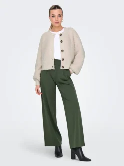 JDYGEGGO Corte wide leg Pantalones de pernera ancha