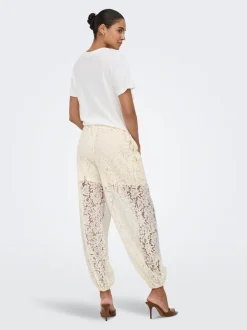 JDYJULIA Corte balloon Pantalones de encaje
