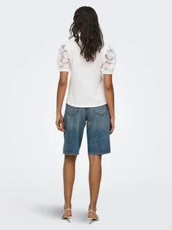 JDYLINA Cintura media Corte loose Bermudas