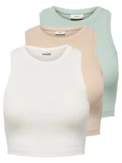 JDYLUCKY 3-pack Camiseta de tirantes