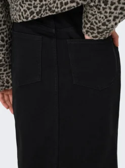 JDYMOON Denim Falda vaquera Falda midi