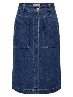 JDYOLIVIA Denim Falda vaquera Falda larga