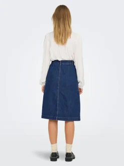 JDYOLIVIA Denim Falda vaquera Falda larga