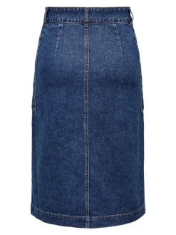 JDYOLIVIA Denim Falda vaquera Falda larga