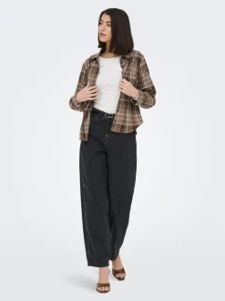 JDYSUSIE Cintura media Corte wide leg Vaqueros