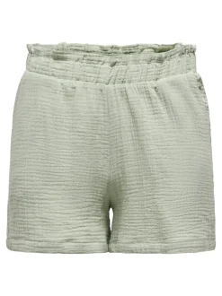 JDYTHEIS Cintura media Corte regular Shorts estilo paperbag