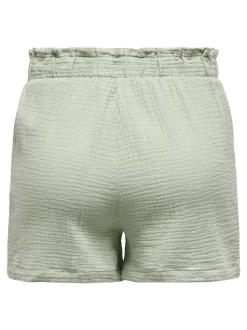 JDYTHEIS Cintura media Corte regular Shorts estilo paperbag