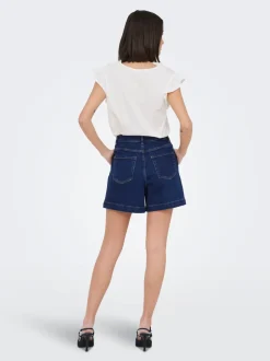 JDYVALERIE Cintura alta Corte regular Shorts de ciudad