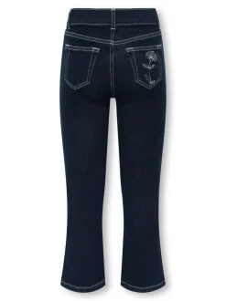 KMGBLUSH Corte wide leg Vaqueros