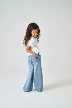 KMGCOMET Corte wide leg Vaqueros