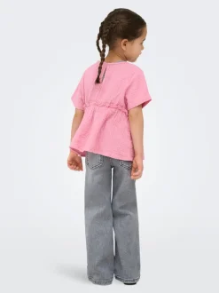 KMGJUICY Cintura media Corte wide leg Vaqueros