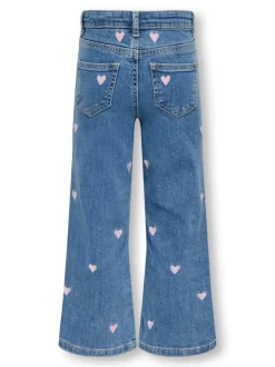 KMGJUICY Corte wide leg Vaqueros