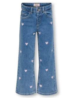 KMGJUICY Corte wide leg Vaqueros