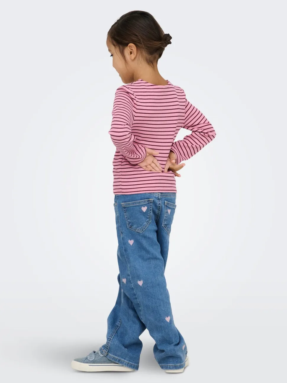 KMGJUICY Corte wide leg Vaqueros