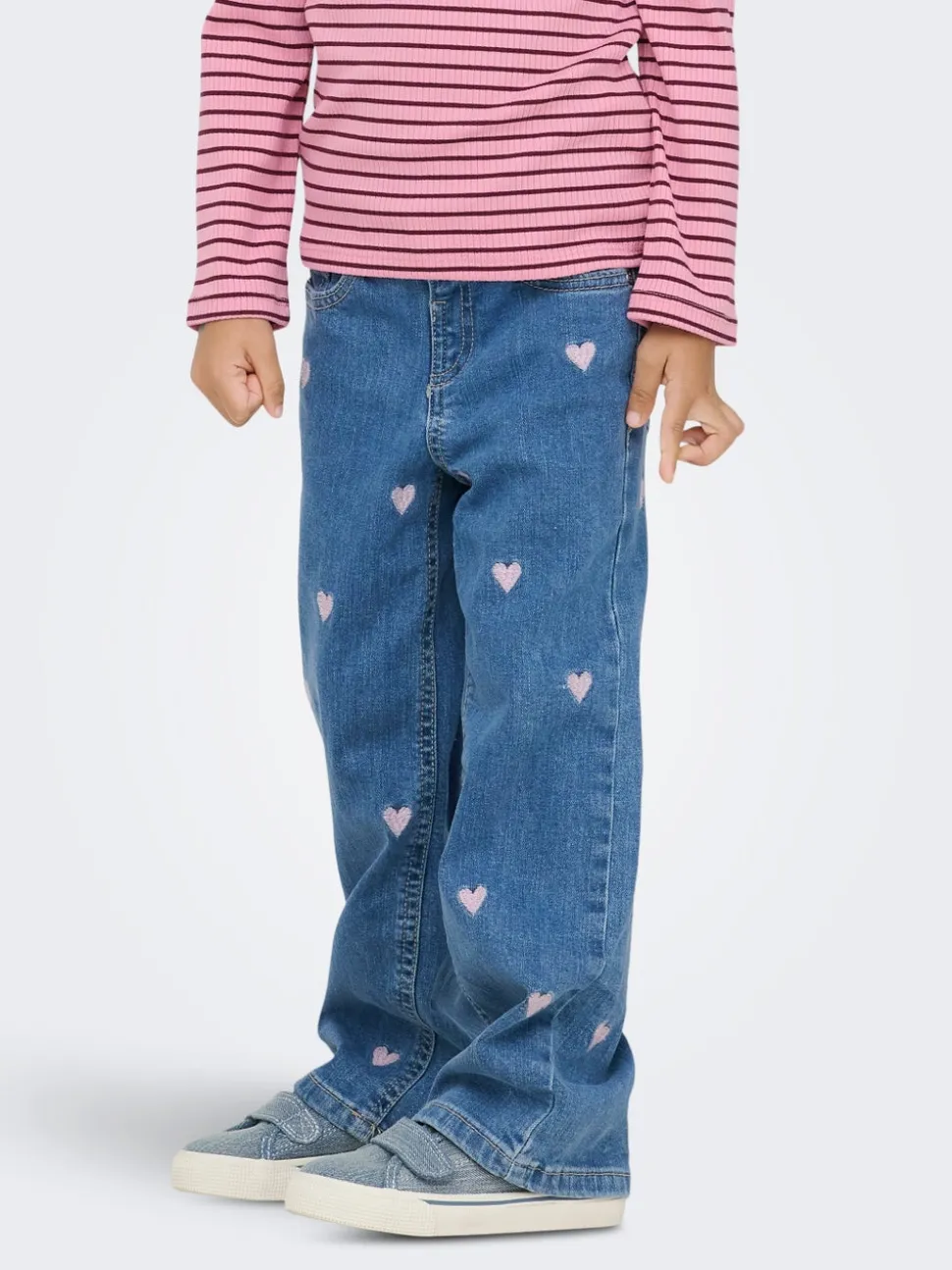 KMGJUICY Corte wide leg Vaqueros