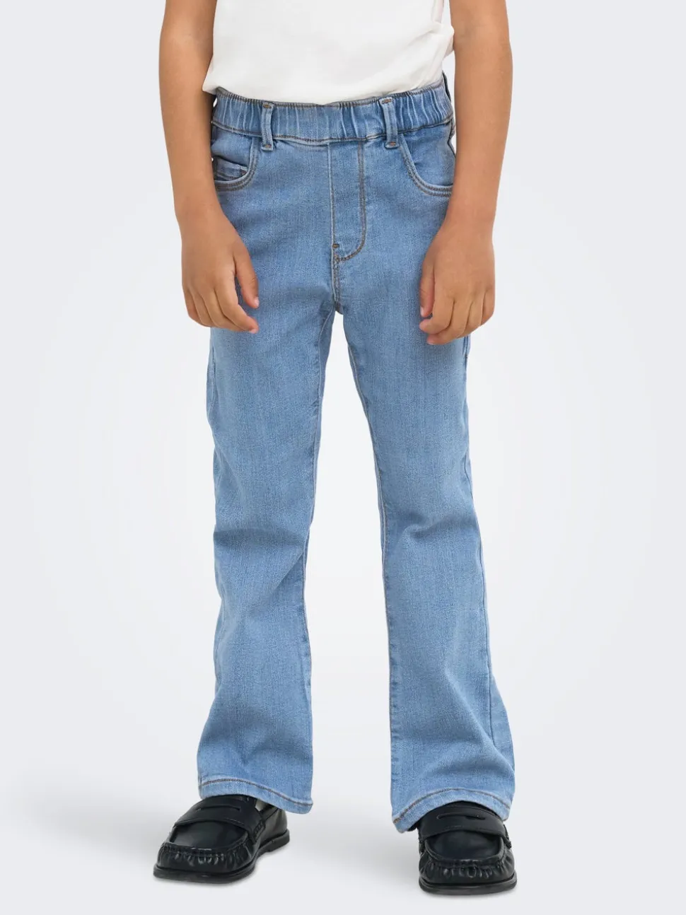 KMGRAIN Corte flared Vaqueros