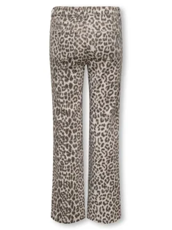 KOGANLIE-MADISON Corte wide leg Vaqueros