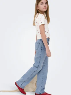 KOGBLAIR Talle medio Corte wide leg Vaqueros
