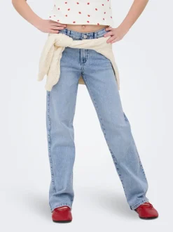 KOGBLAIR Talle medio Corte wide leg Vaqueros