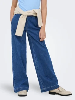 KOGDEIA Cintura alta Corte wide leg Vaqueros
