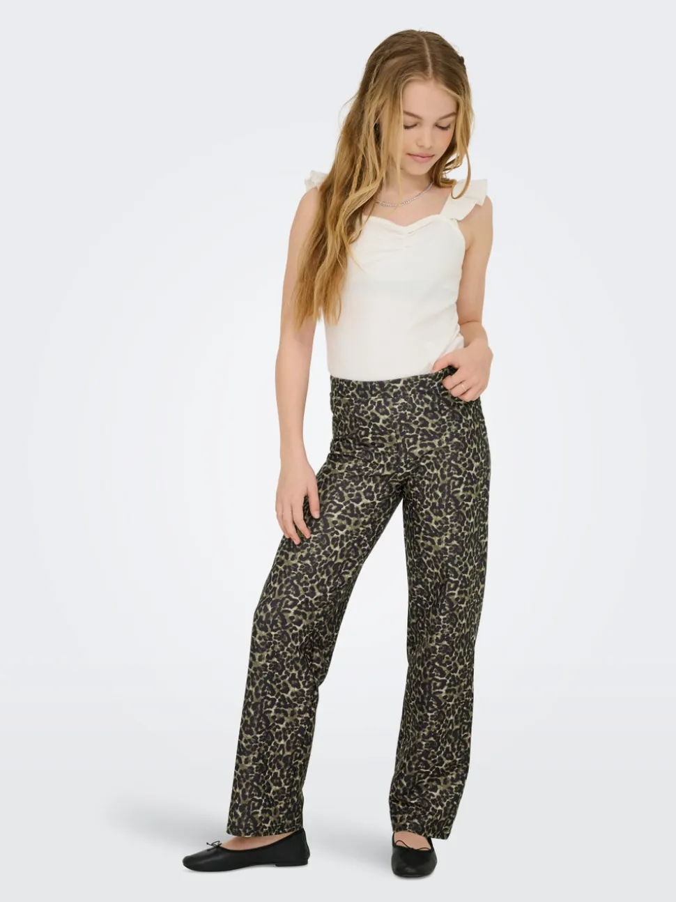 KOGESRA Corte flared Pantalones