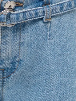 KOGFREE Cintura media Corte wide leg Vaqueros