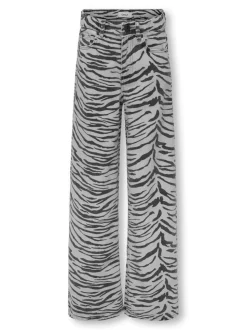 KOGHOPE Cintura alta Corte wide leg Vaqueros