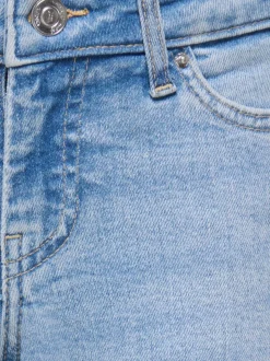 KOGJUDY-O Cintura baja Corte wide leg Vaqueros