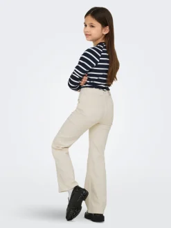 KOGJUICY Cintura alta Corte wide leg Corte cropped Vaqueros