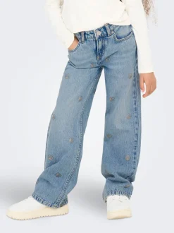 KOGJUICY Cintura alta Corte wide leg Vaqueros