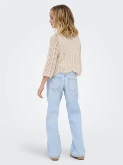KOGJULLES Cintura baja Corte straight Vaqueros
