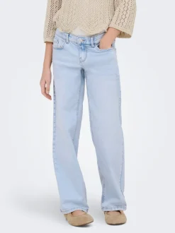 KOGJULLES Cintura baja Corte straight Vaqueros