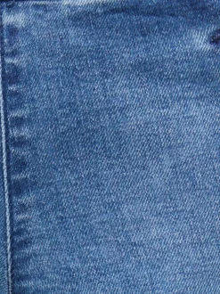 KOGMADISON Cintura alta Corte wide leg Largo hasta los tobillos Vaqueros