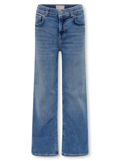 KOGMADISON Cintura media Corte wide leg Vaqueros