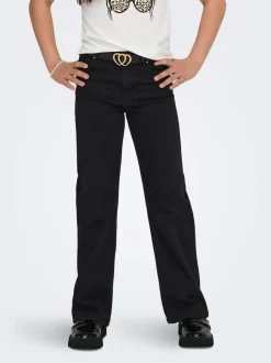 KOGMADISON Cintura media Corte wide leg Vaqueros