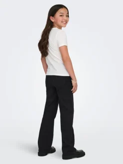KOGMADISON Cintura media Corte wide leg Vaqueros