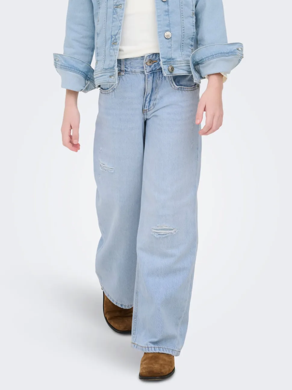 KOGMOTT Corte wide leg Vaqueros