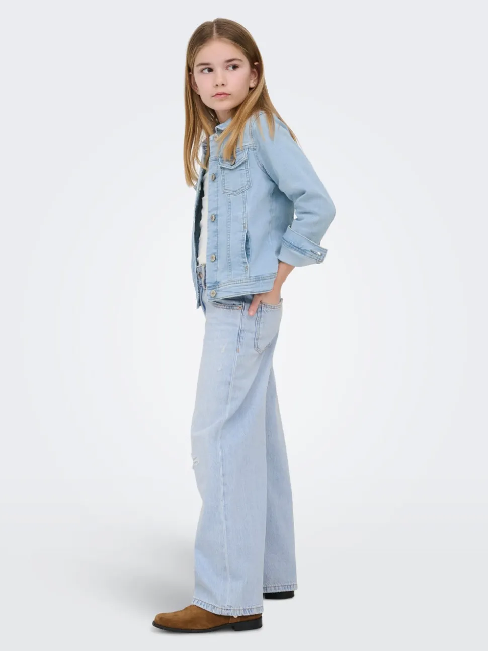 KOGMOTT Corte wide leg Vaqueros