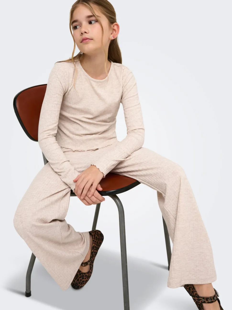KOGNELLA Corte wide leg Pantalones de pernera ancha
