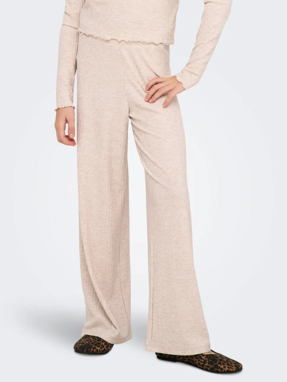 KOGNELLA Corte wide leg Pantalones de pernera ancha