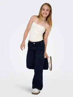 KOGNEW Pantalones de pernera ancha